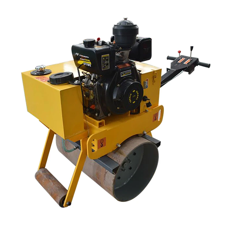 

Customizable Customized small road , single wheel vibratory compactor, concrete pavement hand push roller for construction