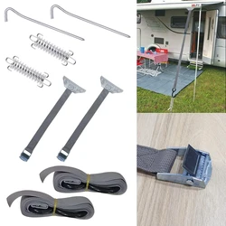 Accessoires d'auvent de caravane coupe-vent pour Fiamma Thule, Isabella, Dorema, Analyste de sangles universelles vers le bas