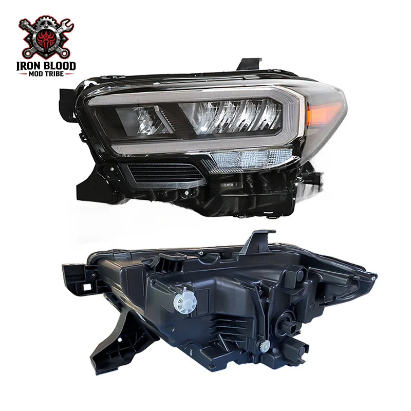 

Suitable for pickup truck off-road vehicle , 2018-2023 Tacoma reflector headlights