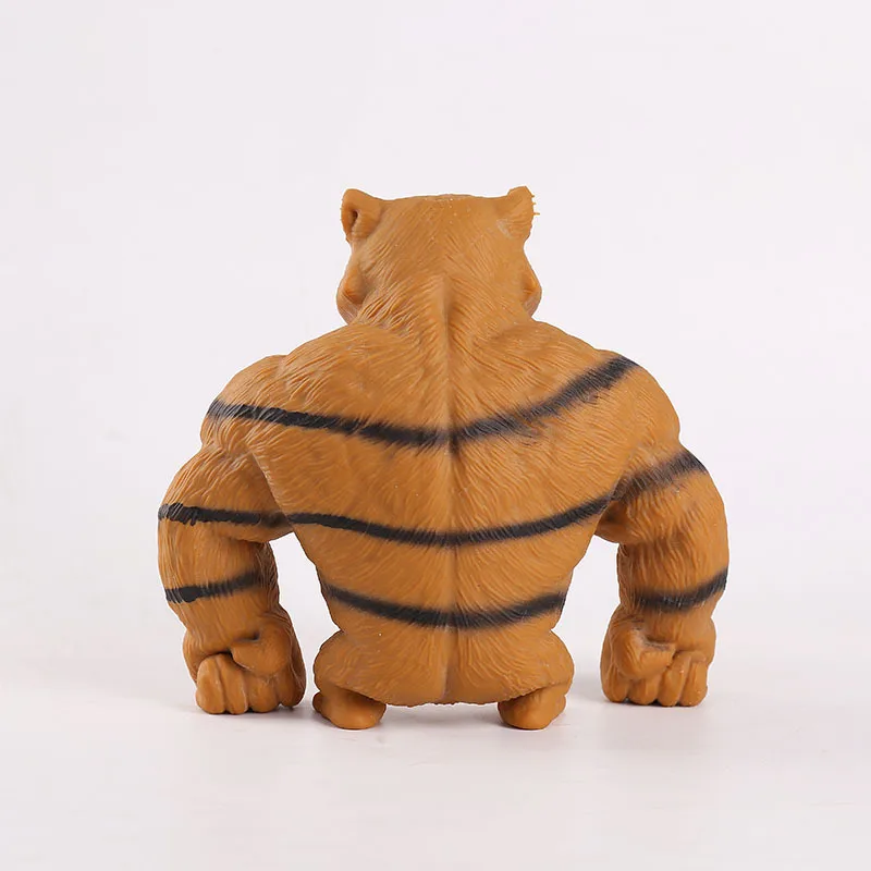 Anti-Stress Toy Big Tiger Soft Glue Toy Squeeze Fidget Toys Squishy Trick Stress Relief Play Pranks For Kids Adults Gift J191