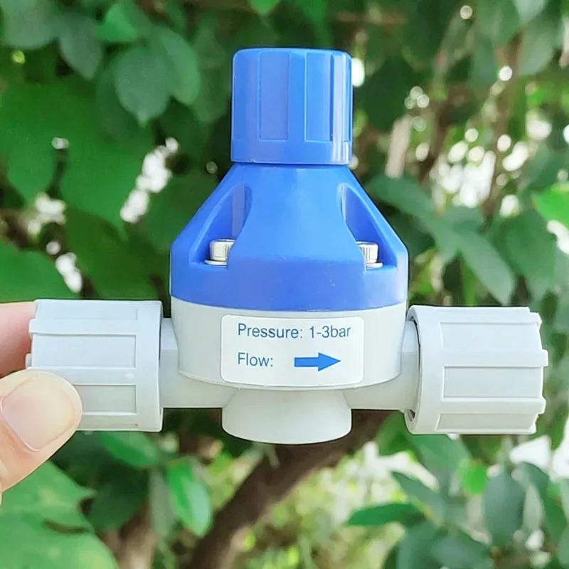 Special back pressure valve for hose joint, safety valve, pressure relief valve UPVC material dosing device for metering pump