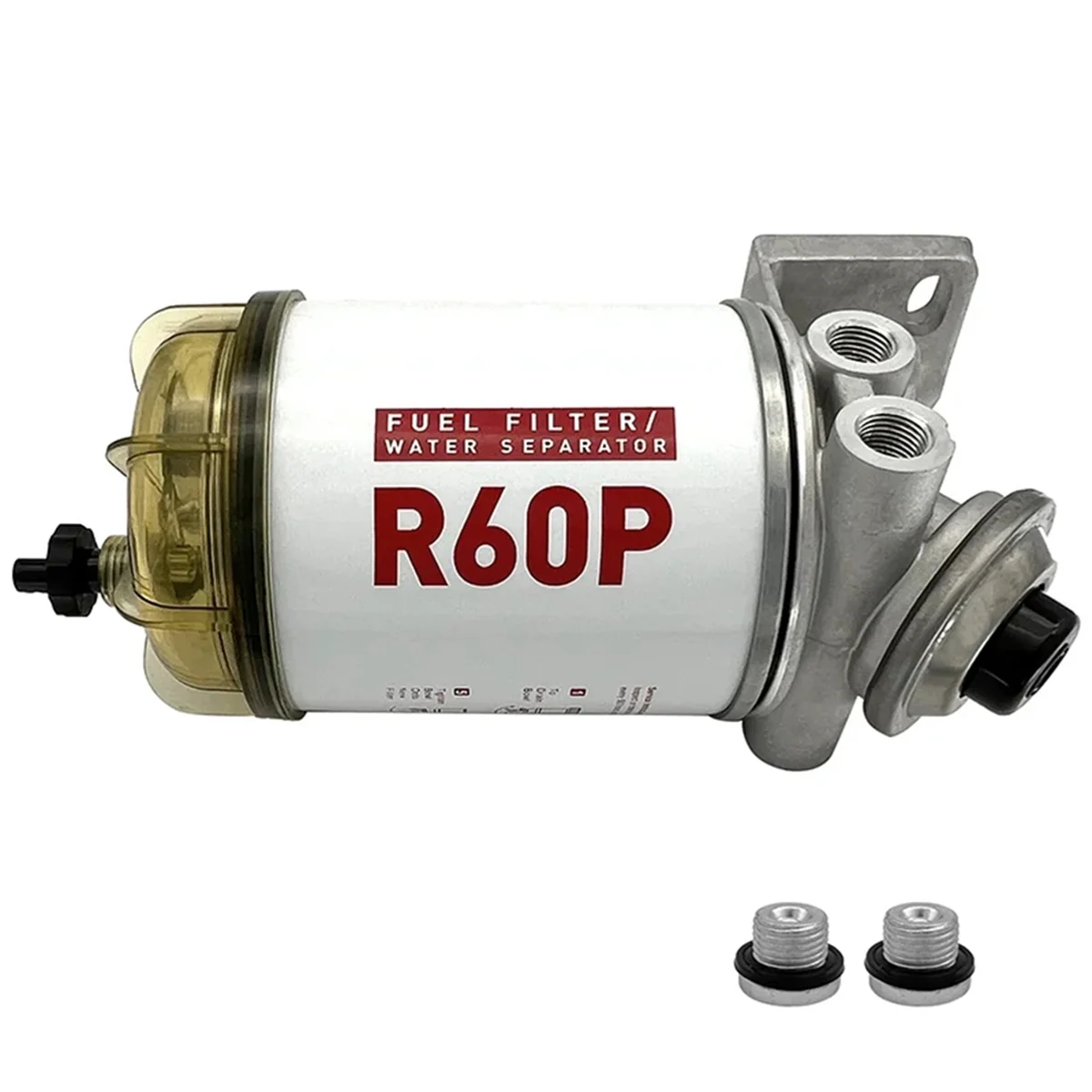 Fuel Filter R60P Marine Fuel Water Separator Replacement for Marine Outboard Motor Boat Accessories Replaces