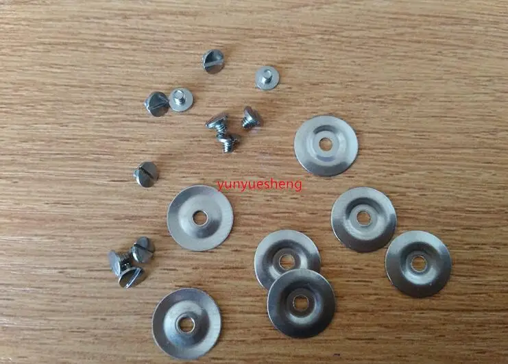 New 50 pcs Flute washers and 50 pcs screws