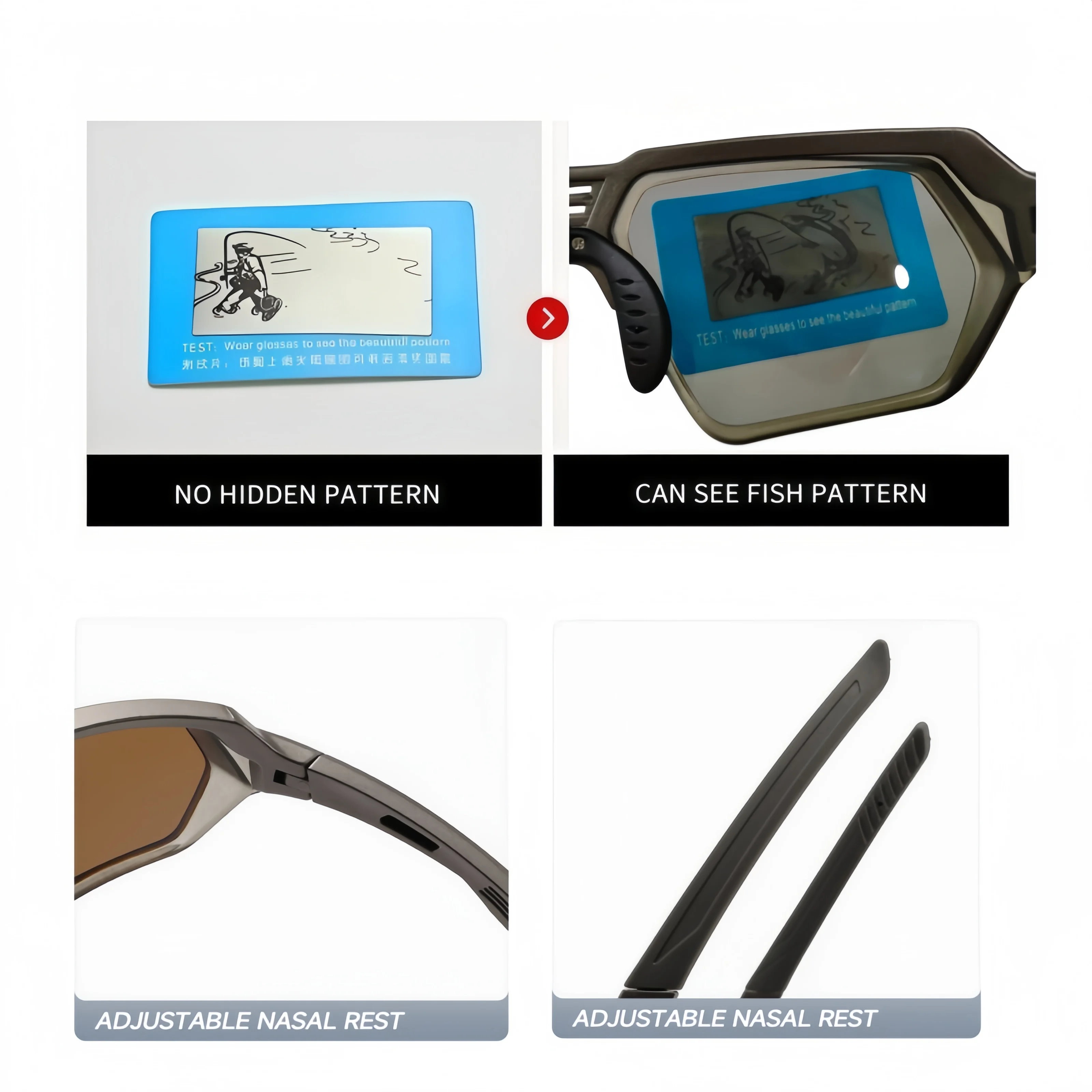 Okuma 26 Year New Outdoor-Sportbrille, polarisierte Fahrradbrille, geeignet zum Angeln, Camping, Wandern, Radfahren, Sonnenbrille – Detail 15