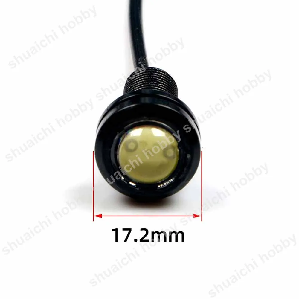 2PCS RC Super Bright Waterproof LED Navigation Light Searchlight 12V 1.5W Length 40cm for Model Airplane FPV Drone Spare Parts