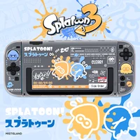 Funda protectora Splatoon 3 para Switch 2 - Diseño de carcasa dividida de dos piezas - Accesorios para consola NS2 Cubierta para juegos