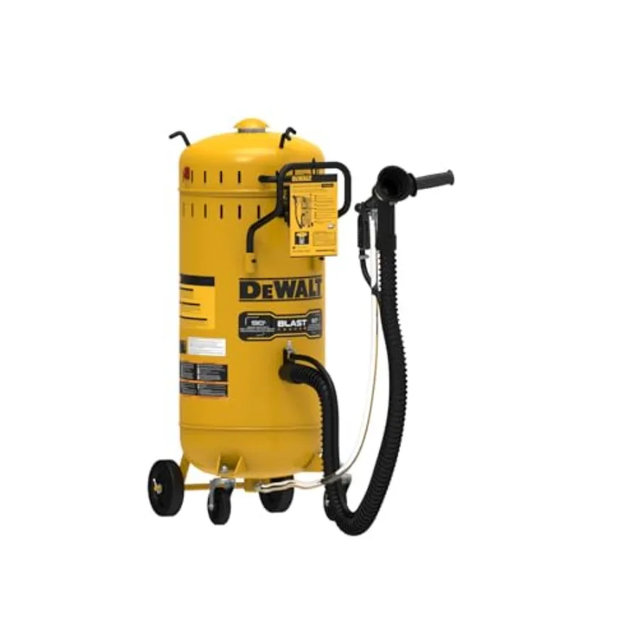 DEWALT Abrasive BlastVac لتنظيف السفع الرملي المحمول 120 فولت 5.5 6.5 SCFM @ 115PSI DXCM009-0369