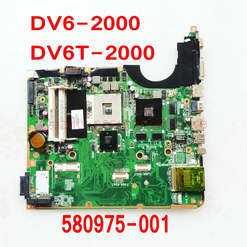 

Для HP PAVILION DV6T-2300 DV6-2000 DV6-2174CA DV6-2190US DV6-2180es DV6-2177CA БЛОКНОТ 580975 -001 DA0UP6MB6F0 Материнская плата PM55