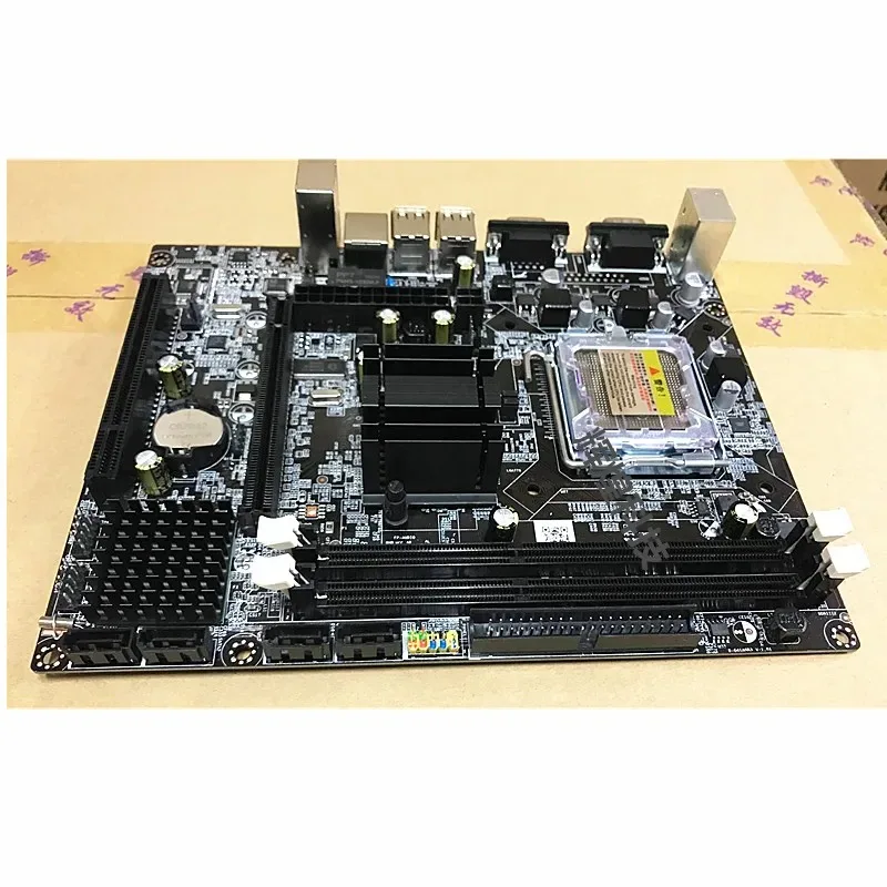 The All-new G41-775 Pin DDR3 All Solid State Motherboard Supports Celeron Core Dual Core/quad Core Zhiqiang 771 CPU