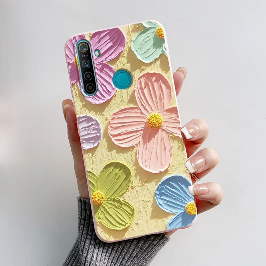 Funda de silicona suave con dibujos animados para Realme, carcasa bonita de rana para Realme, 5 Pro, 5S, 5i, Realme, 5 S, Realme5 Pro