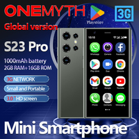 ONEMYTH S23 Pro Mini King 3-inch high-definition screen 2+16GB Android+Play store+dual camera+dual card 1000mAh practical