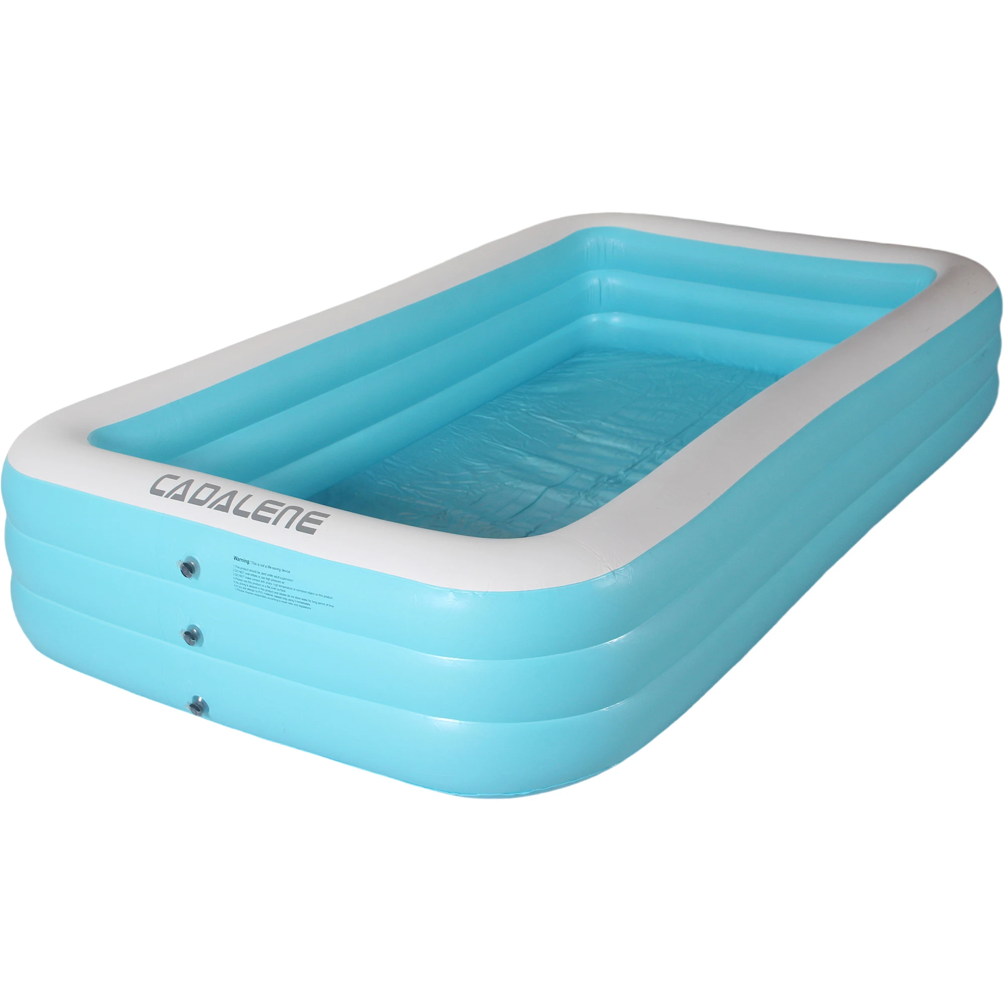 Inflatable swimming Pool for Kids and Adults,120" X 72" X 22" Family Large kiddie Blow Up Pool for Outdoor,Backyard,Garden