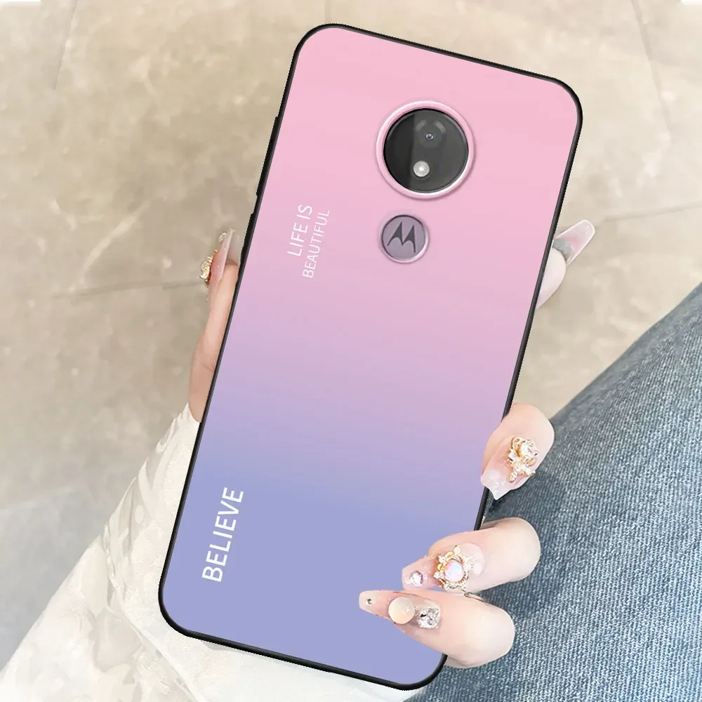 Case For Moto G7 Power Coque TPU Soft Silicone Funda Phone Case For Motorola Moto G 7 Power XT1955 XT1955-4 Capa Cover Bumper