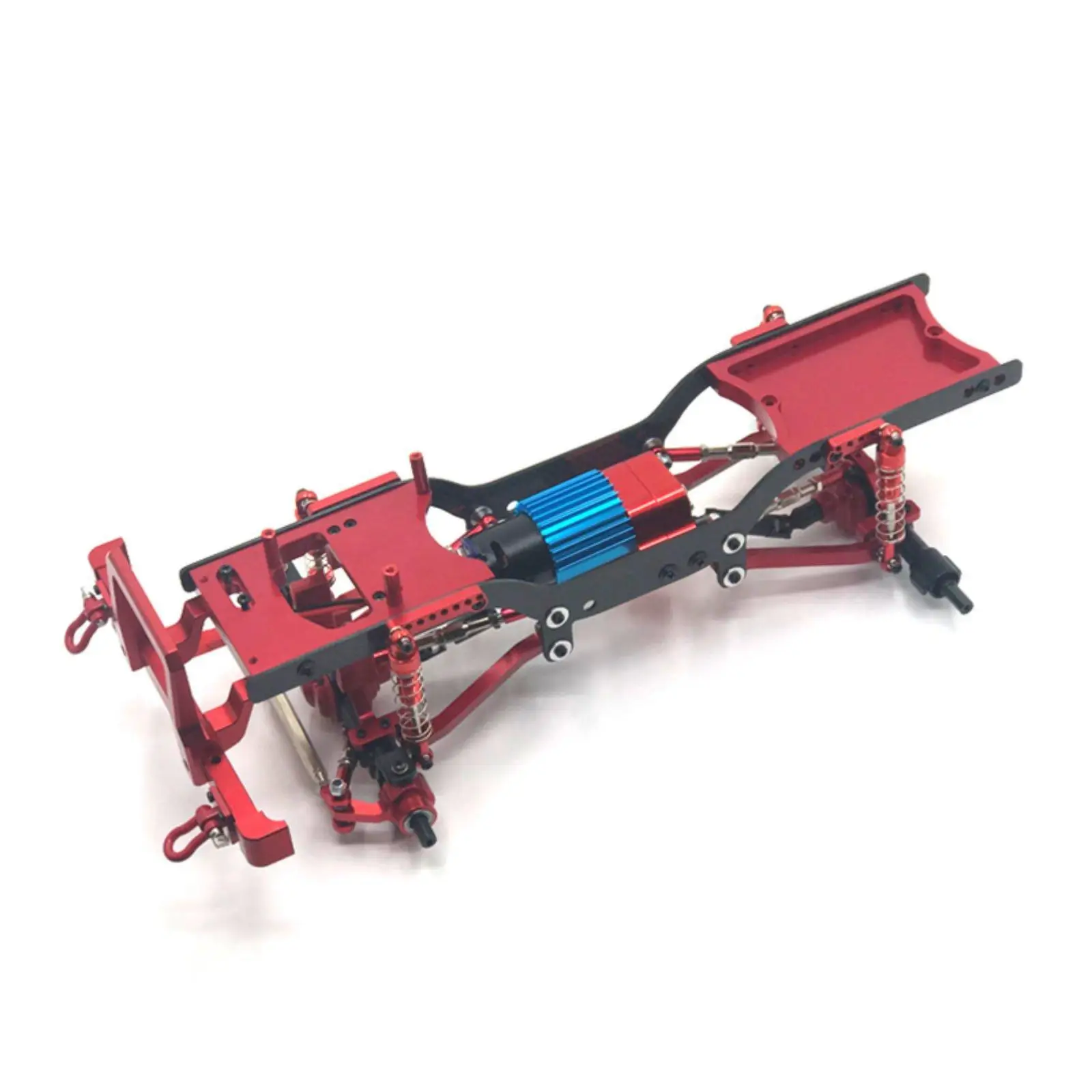Metal chassis for RC cars, easy-to-assemble replacement part