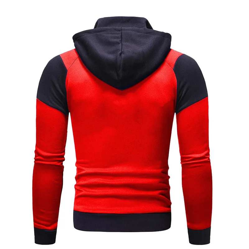 Men's Hoodies Jackets Autumn Spring Double Layer zipper Hooded Cardigan Coats Men Casual Outwear Hoodies Sweatshirts MY110