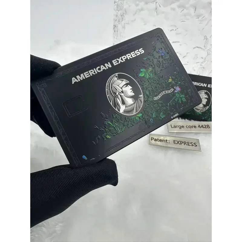 custom.Custom, Cards American Centurion Card, Custom American Card, Black and Card, high-end flower art,