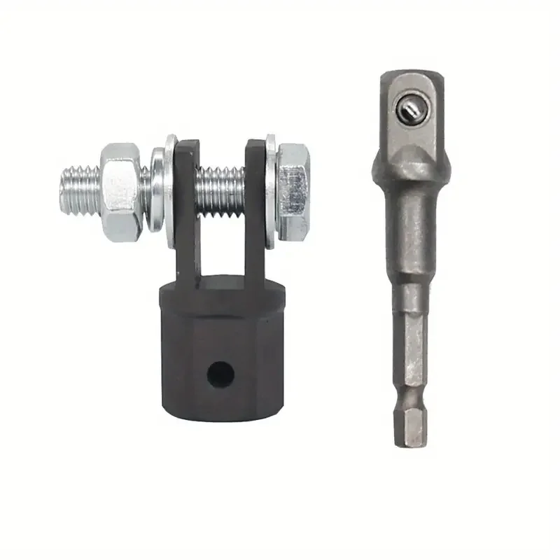 1 Set Jack Clipper 2.54/5.08 Cm Chrome Vanadium Steel Adapter Steel Bead Joint Rod For 1/2 inch Standard Sockets And Wrenches