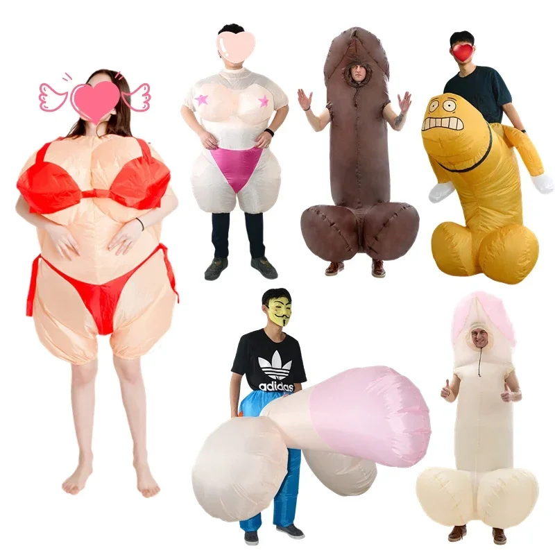 インフレータブルセクシーな衣装 Purim シングルおかしいビッグバードハロウィンコスプレパフォーマンスクラブパーティー小道具 MN1