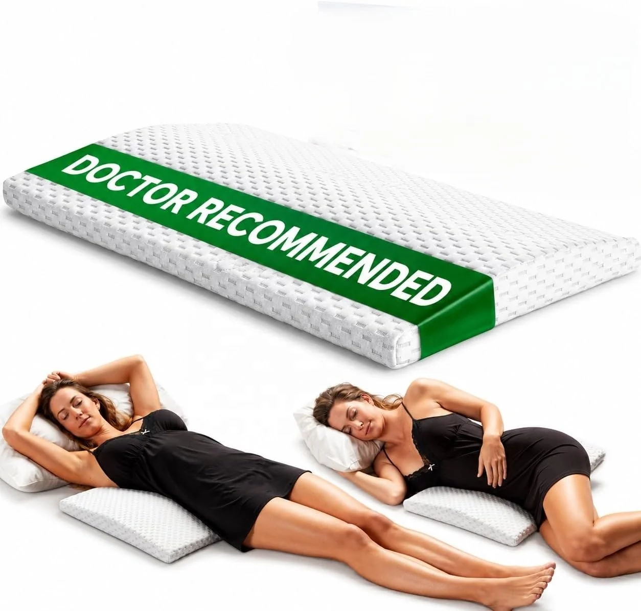 Memory Foam Cervical Sleeping Pillow Ergonomic Contour Support Relieve Neck Shoulder Pain for Side Back Stomach Sleepers