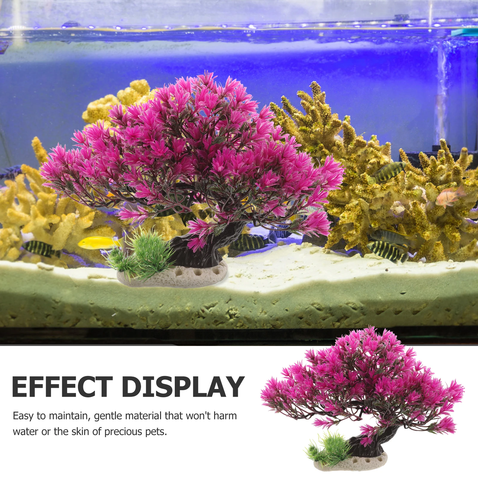 

Aquariumaquatic Plantsaquarium Plastic Fish Tank Decoration Fish Tank Aquarium Landscape Prop Decor Decorations