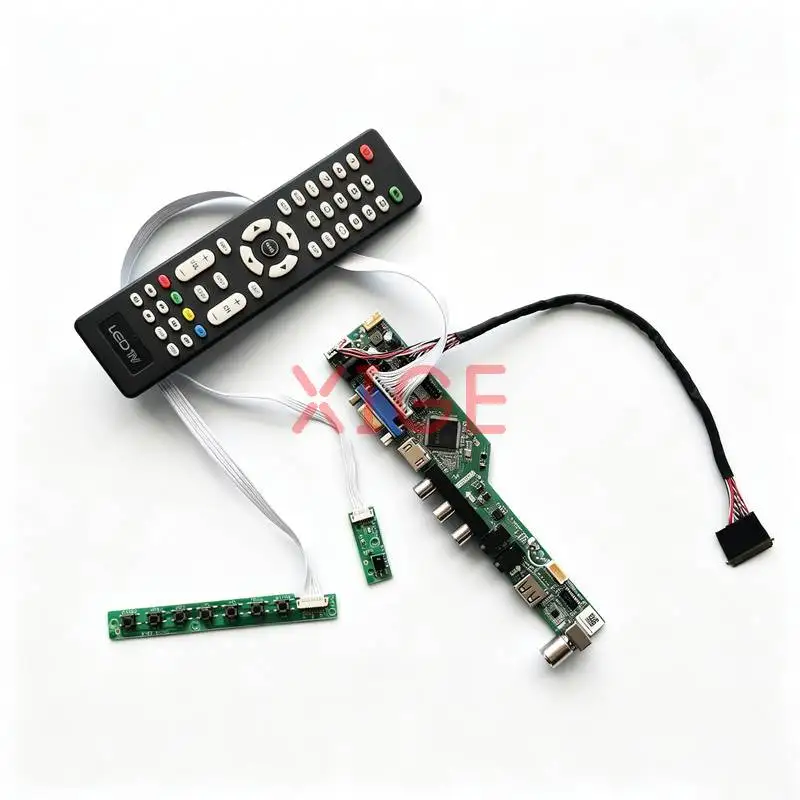 

For B140RW02 LTN140KT01 B140RW03 N140FGE Controller Board Kit USB+AV+VGA+HDMI Laptop Display Screen 1600*900 1600x900 LVDS-40Pin