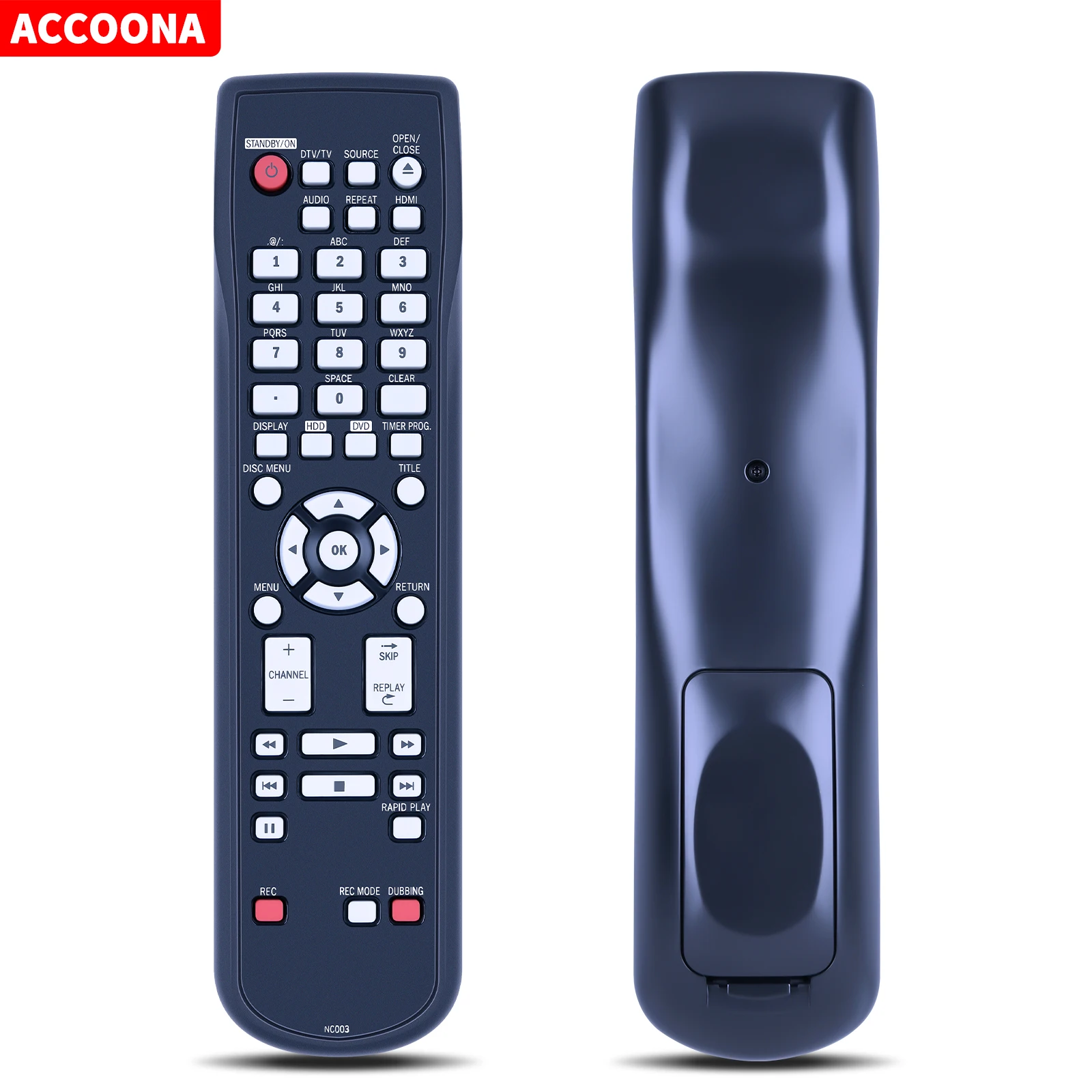 New NC003 Remote Control For Magnavox DVD MDR515H MDR515H/F7 MDR557H/F7 MDR533H