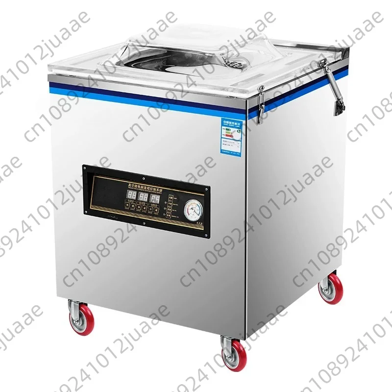 Commercial Wet and Dry Food Vacuum Sealer Automatic Vacuum Packaging Sealer Dual-purpose Fresh-keeping Plastic Sealing Machine