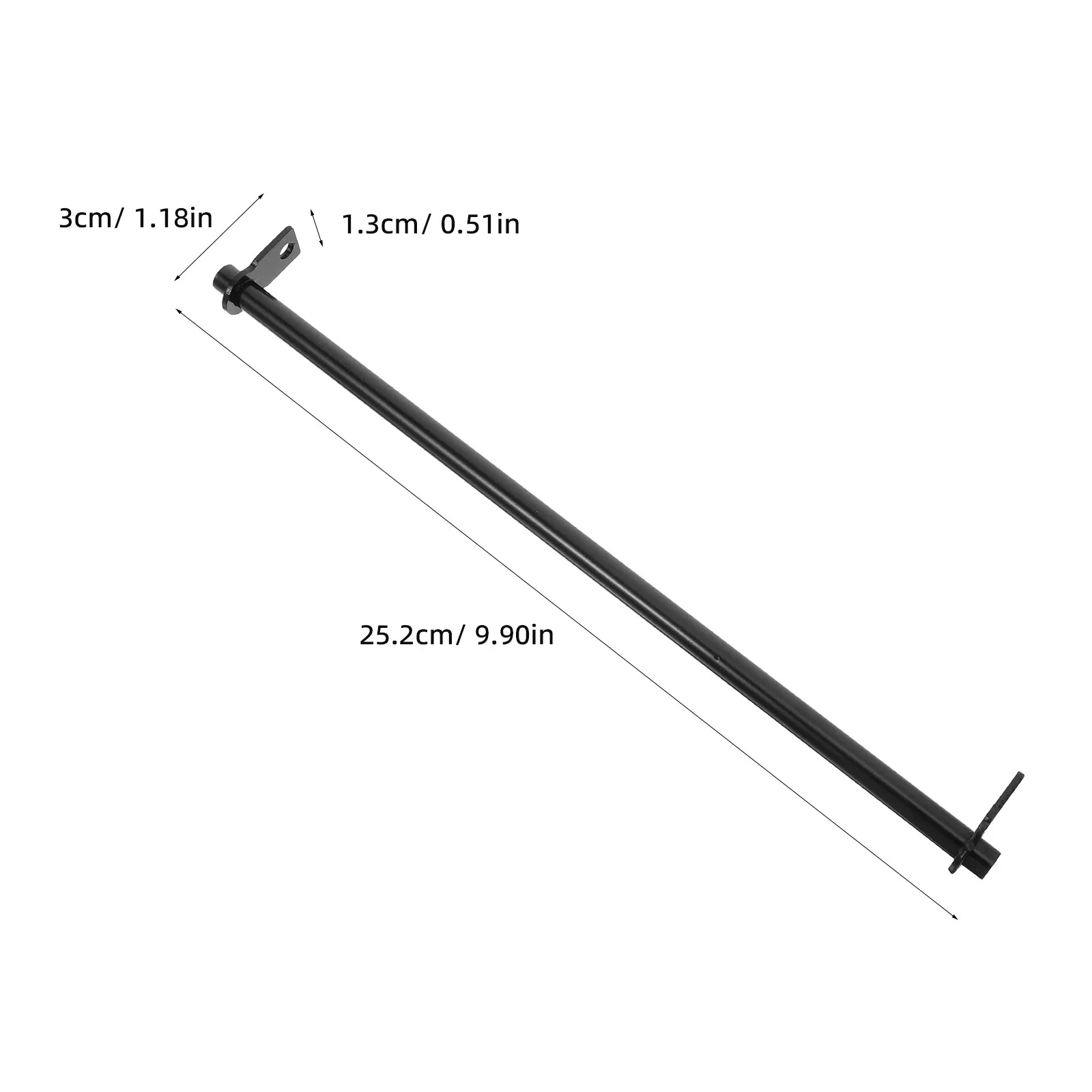 5Pcs Hanging File Folder Double-End Metal Rails 10 Inch Filing Cabinet Organizer Drawer Support Rods Folder Hanging Rods view 5