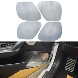 Interior Door Audio Speaker Loudspeaker Cover Trim Compatible with for KIA Stinger 2018 2019 2020 2021 2022 2023 2024 LHD RHD