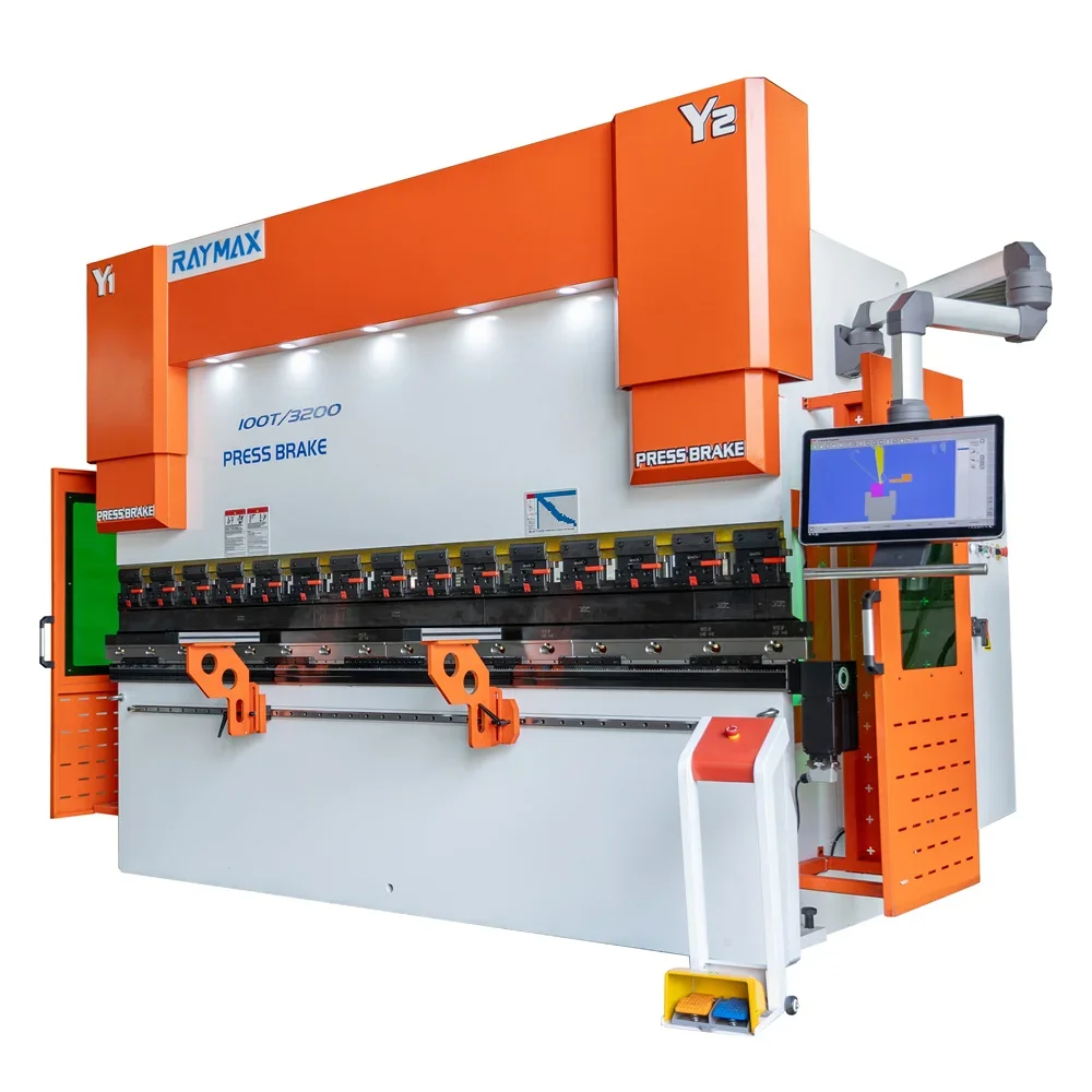 RAYMAX stainless steel sheet metal plate CNC hydraulic press brake machine