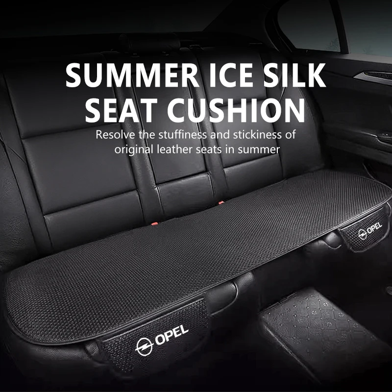 Ice Silk Car Seat Cover Summer Breathable Car Seat Cushion Protector For Opel Insignia Astra G J F K Vectra C H Corsa C B D