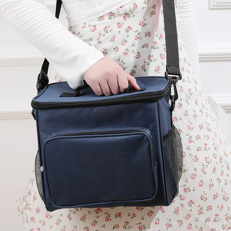 1PC Large capacity insulated box, hand-held crossbody, outdoor ice pack manufacturer, picnic bag, insulated bag