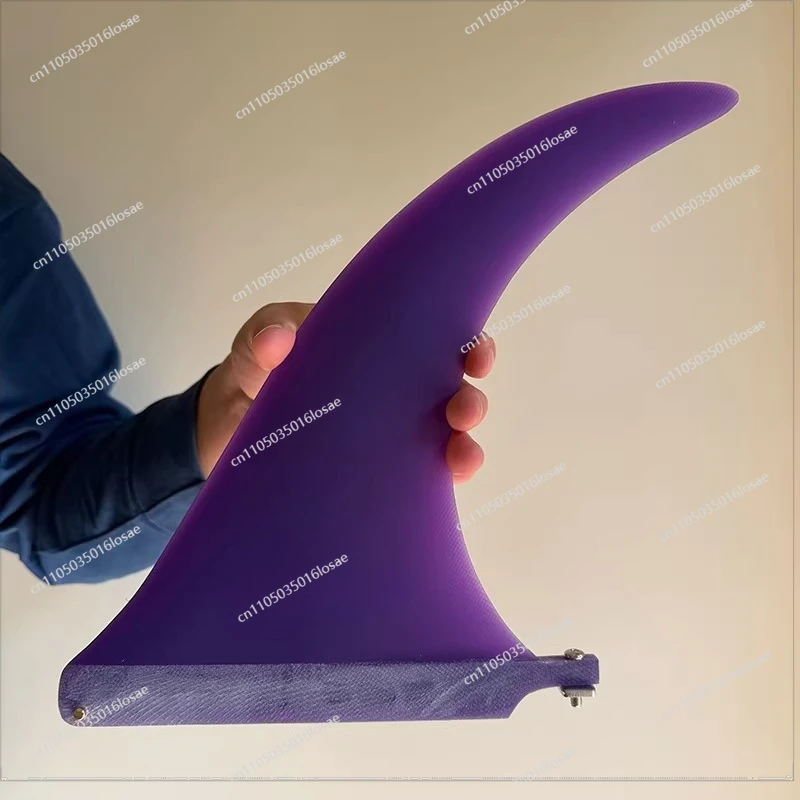 For 9.5 Inch Purple/transparent/pink/red/blue/white/green Smoke Gray Surfboard Tail Rudder