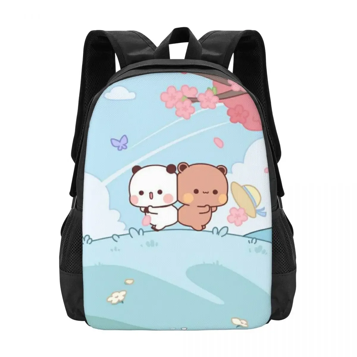 

Bubu Dudu Bear Panda Travel Laptop Backpack, Business College School Computer Bag Gift for Men & Women