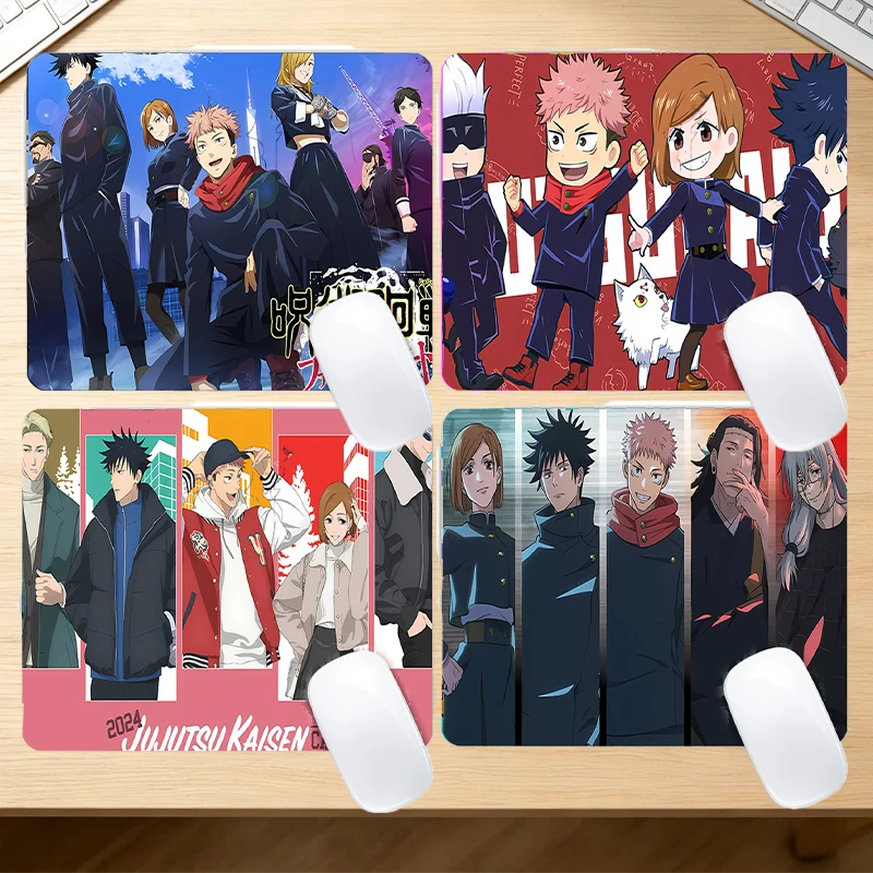 Jujutsu Kaisen Gojo Satoru Mouse Pad Rubber Mousepad PC Accessories Laptop Keyboard Play Desk Mat Office Supplies Anti-skid