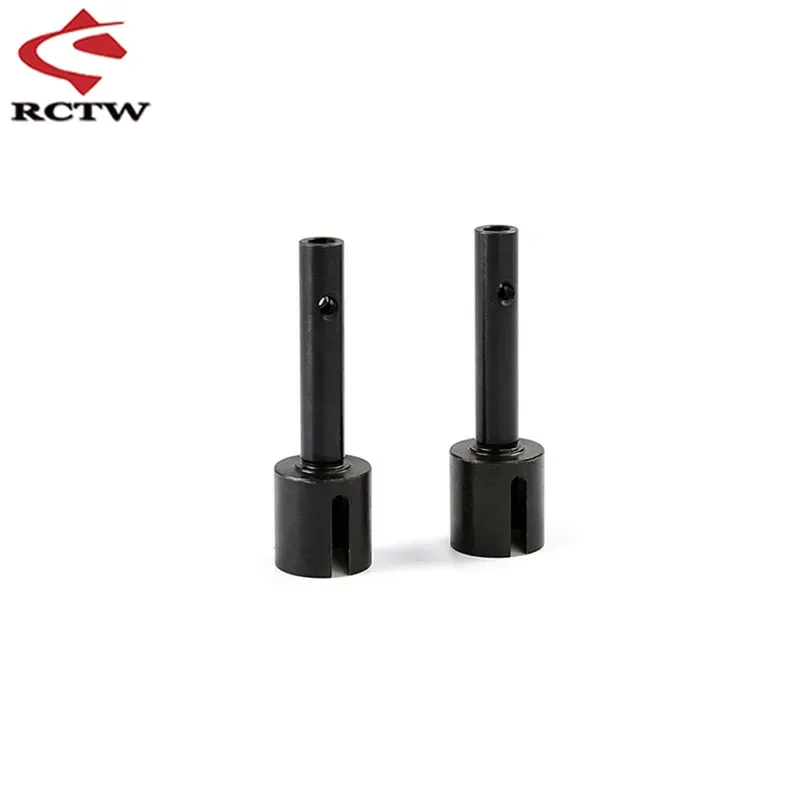 Metal Dog Bone Cup Output Shaft 2pcs for 1/8 HPI Racing Savage XL FLUX ROFUN ROVAN TORLAND Monster Brushless Rc Car Parts