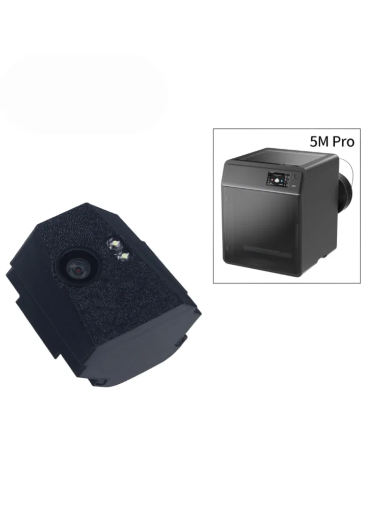 

3D Printer Part Visible Camera with Real-Time Monitoring (High-Definition Image Quality), Compatible with Flashforge 5M/5M Pro