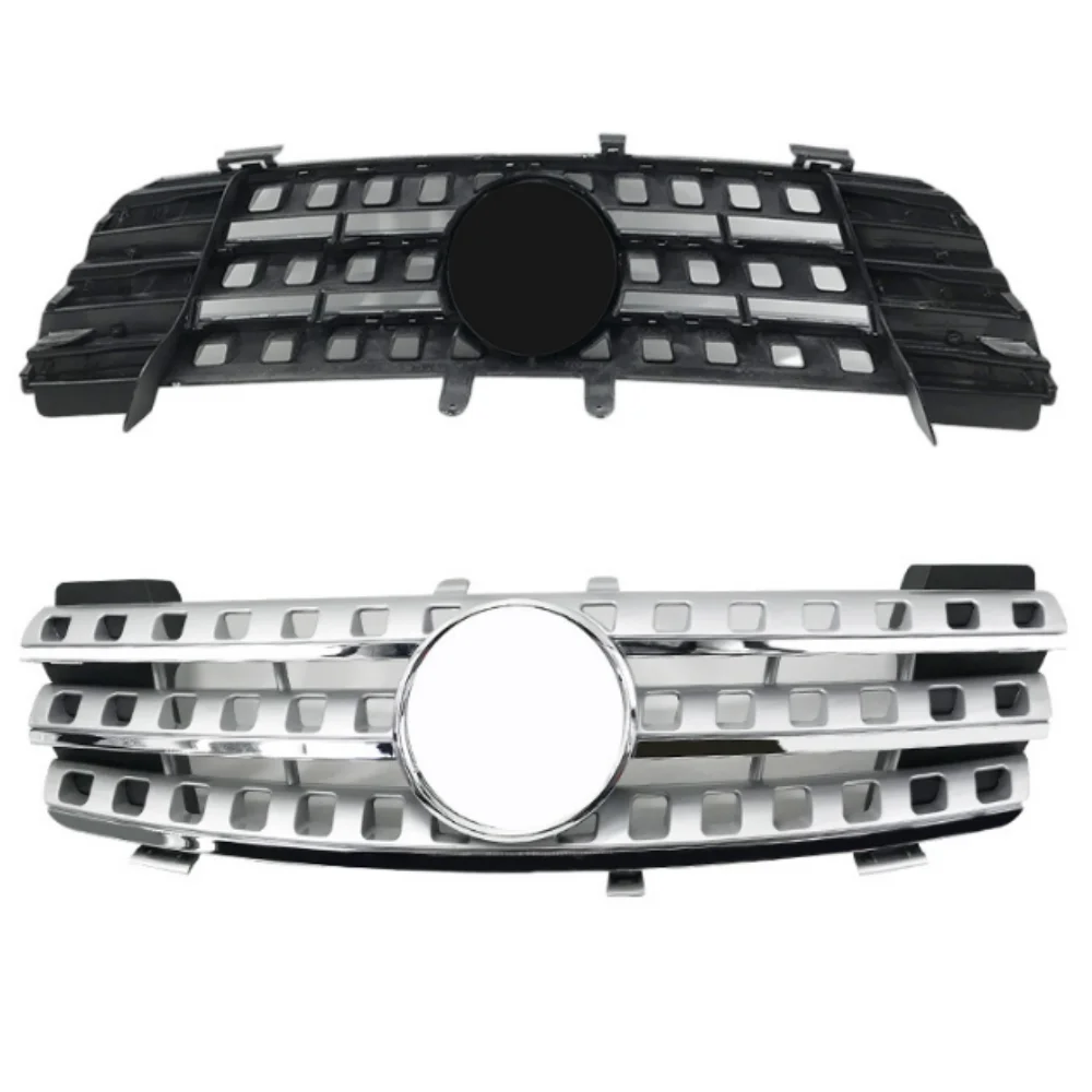 Front Bumper Anti-Collision Strip Trim Strip Bright Strip For Benz ML Class W164 ML300 ML320 ML350 ML400 ML500 ML550 2005-2008
