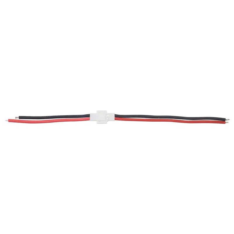 Enchufe macho y hembra de 2 pines para avión, accesorio pequeño de cabeza blanca, cable de enchufe de batería, línea de Gel 22 #, 10 piezas, 51005, 51006, 1S