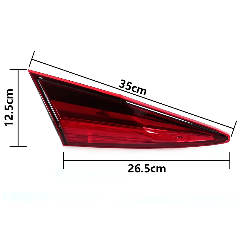 For Honda Civic 10th Sedan 2016 2017-2019 Car Inter Taillight Reversing Light Turning Flashing Light Brake Light Signal Light