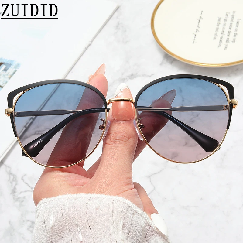 

Cat Eye Sunglasses Women 2023 Luxury Fashion Glasses Polarized Shades Trending Lunette De Soleil Femme Gafas De Sol Mujer Lentes