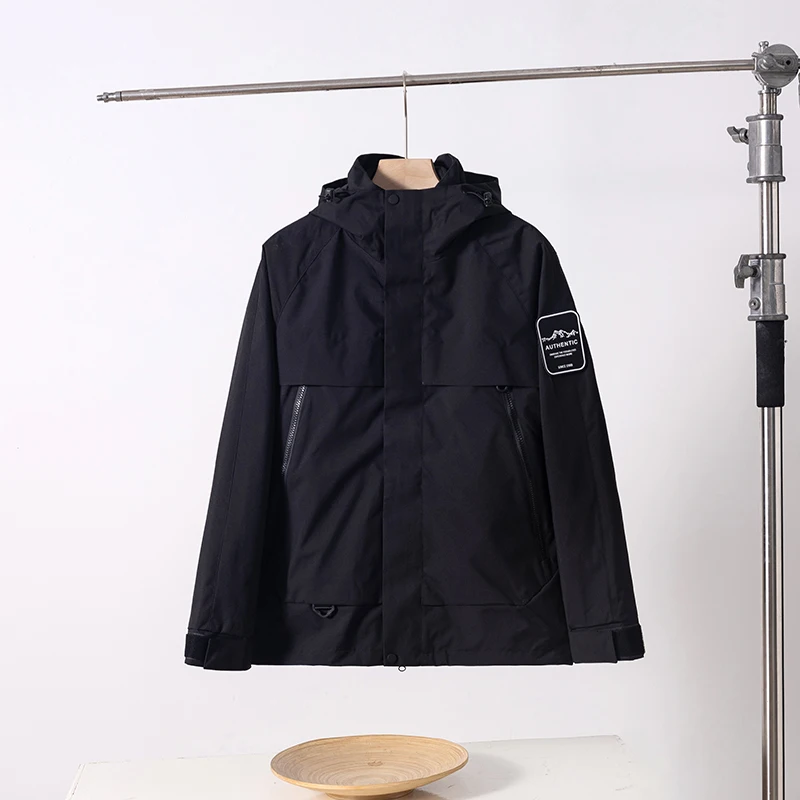 High-Quality Fashion Outdoor Casual Travel Autumn Winter Jacket Three-in-One Running Quantitative Stormproof Clothing