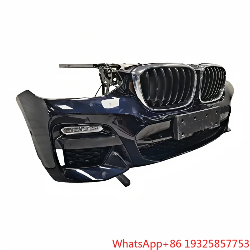 -X4 G02 LCi Coupe Front Bumper with Radiator and Large Light Beam Screw-On Universal Fitment for Rear Replacement