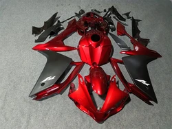 Injection Mold New ABS Fairings Kit Fit for YAMAHA YZF-R1 2007 2008 07 08 R1 Bodywork Set Red black