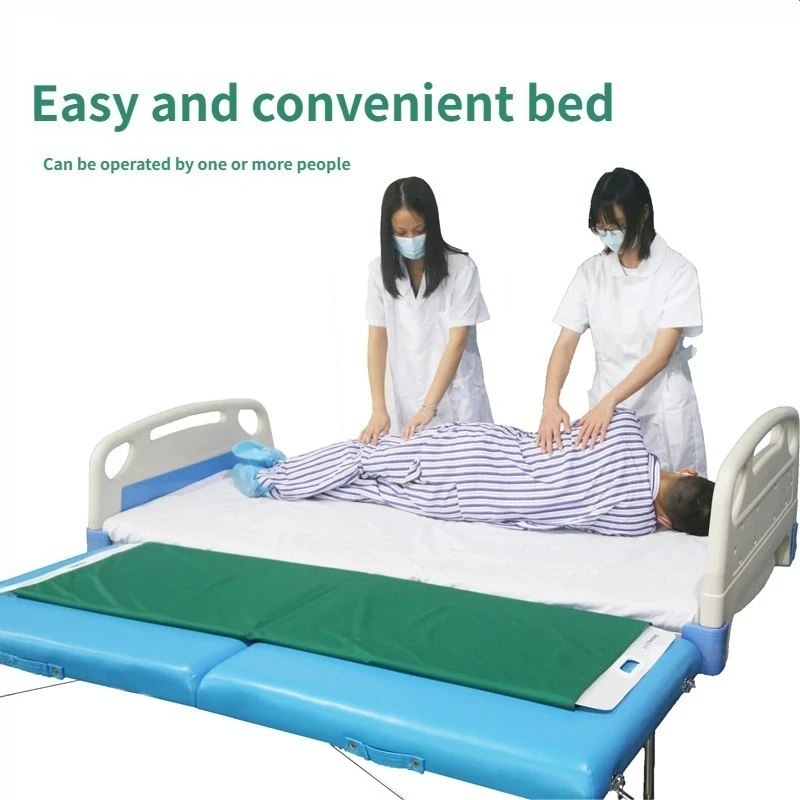 Foldable plastic patient transfer slide sheet transfer aid slide board pat patient transfer roller board