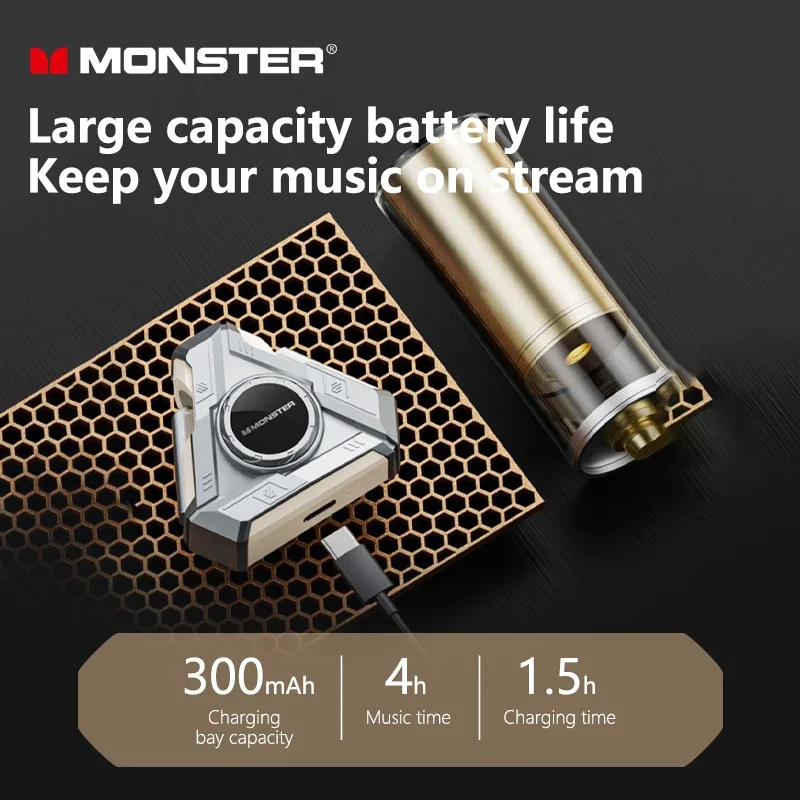 سماعات رأس لاسلكية TWS مع ميكروفون ، سماعات أذن بلوتوث ، سماعة رأس ستيريو Hifi ، سماعات أذن للألعاب المثلثة الرائعة ، أصلية