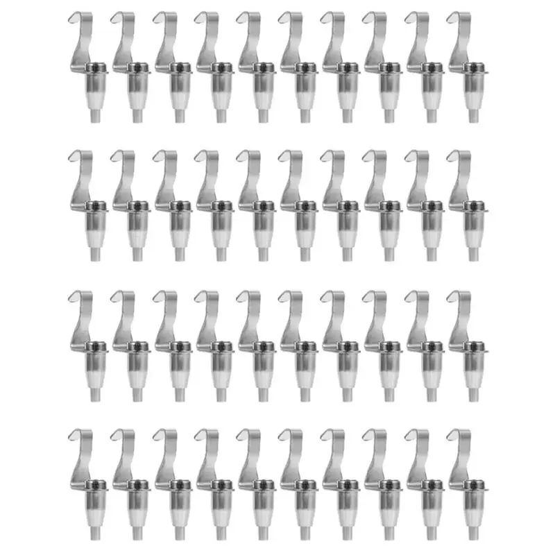 Y42A-40X Adjustable Wire Rope Hooks Picture Rail Display Hanging Hooks Hanging System Accessories