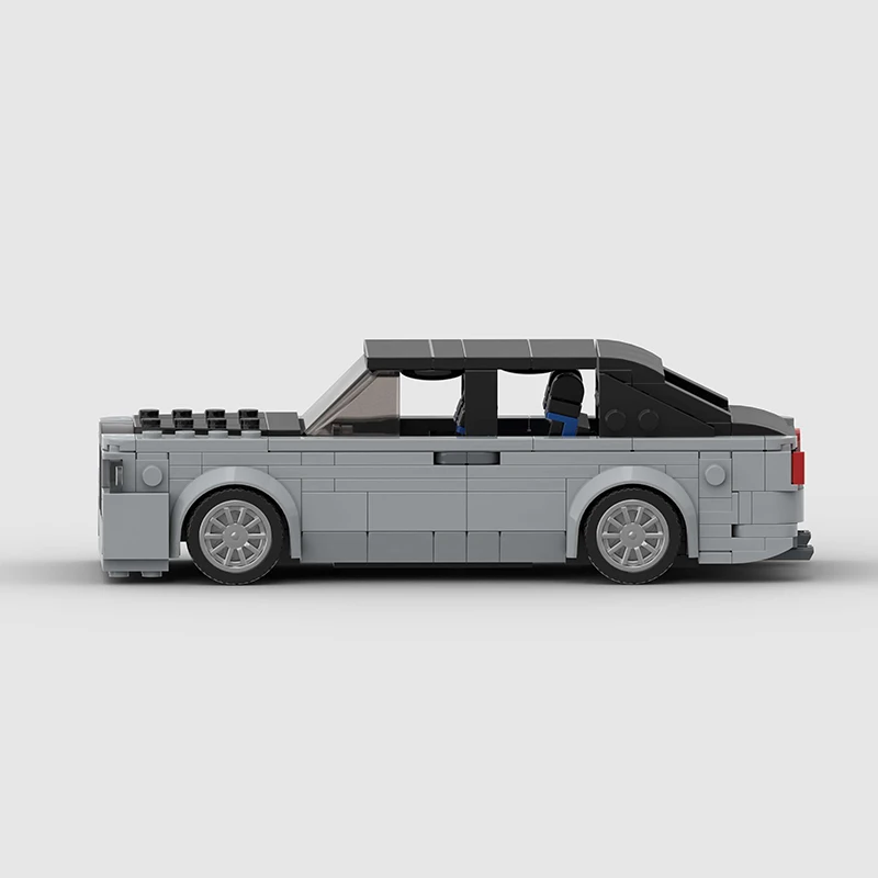 

Детская игрушечная гоночная модель автомобиля MOC, строительные блоки, совместимые с Lego, головоломка с мелкими частицами, подарок на день рождения своими руками