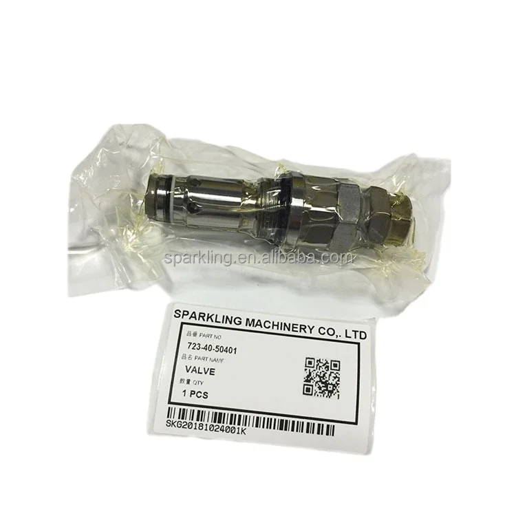 723-40-50401 Excavator PC400-6 PC400LC-6 PC450-6 Relief Valve assy 723-40-50401 7234050401