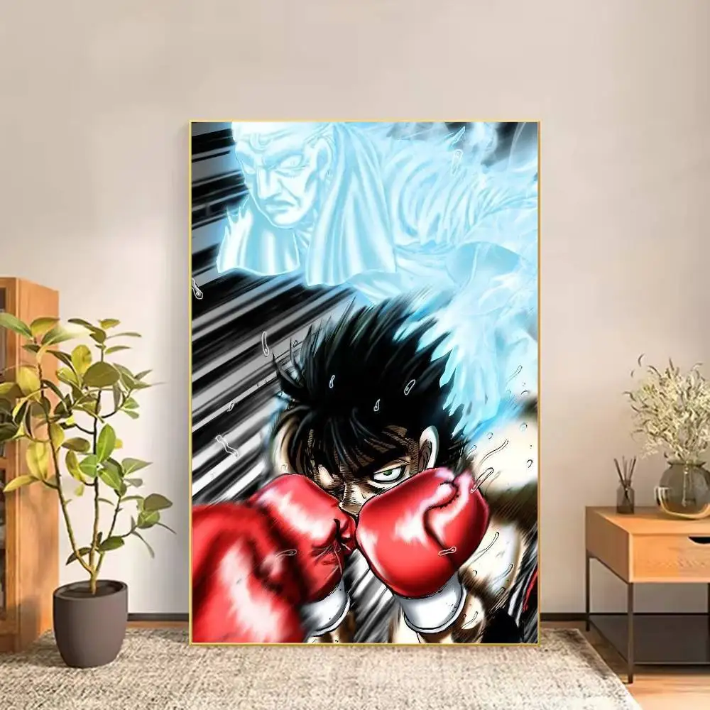 Boxing H-Hajime no Ippo Clear Poster Versatile HD Waterproof Wall Art Self-Adhesive Decor for Any Space Ideal Gift